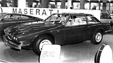 Maserati Kyalami (1976) - das erste neue Modell seit der Übernahme durch De Tomaso - Genfer Autosalon 1976