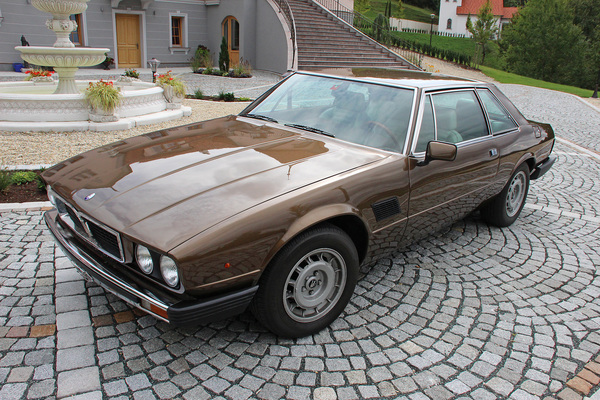 Maserati Kyalami 4200 (1978) - als Lot 95 an der Versteigerung der Oldtimer Galerie in Toffen am 19. Oktober 2019