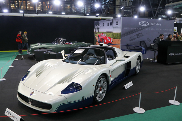 Maserati MC12 (2004) - angeobten als "Private Sale" mit Schätzwert EUR 4 bis 5 Millionen bei RM/Sotheby's - Rétromobile Paris 2024