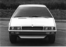Maserati Medici II (1976) - Frontgestaltung der viersitzigen Limousine von Italdesign, der spätere Maserati Quattroporte ist klar erkennbar
