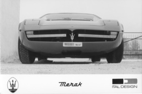Maserati Merak (1973) - das Design stammt von Giorgetto Giugiaro