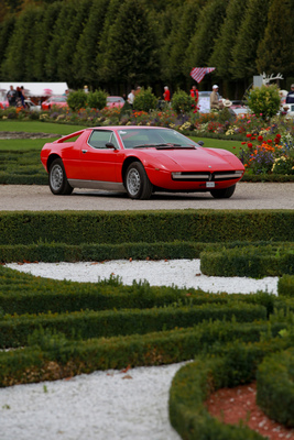Maserati Merak (1973) - relativ komopaktes Mittelmotor-Coupé - Classic-Gala Schwetzingen 2020