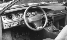 Maserati Merak (1975) - Lenkrad und Amaturenbrett stammte in Teilen aus dem Citroën SM