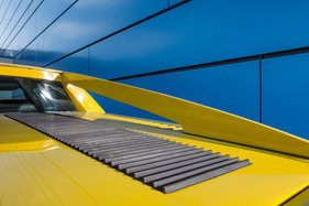 Maserati Merak SS (1977) - Lufteinlässe für den Sechszylinder