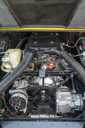 Maserati Merak SS (1977) - der V6-Motor wurde bauähnlich auch im Citroën SM eingebaut