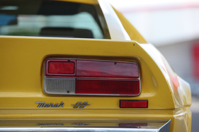 Maserati Merak SS (1977) - deutlich beschriftet