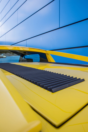 Maserati Merak SS (1977) - die Stege über der Motorhaube