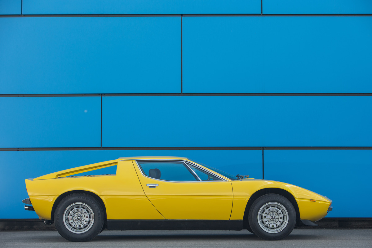 Maserati Merak SS (1977) - nur 1,134 Meter hoch