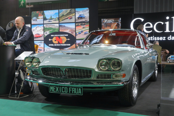 Maserati Mexico Frua (1968) - Chassis AM112003 / 112.1.103, auf dem Genfer Salon gezeigt - Rétromobile Paris 2024