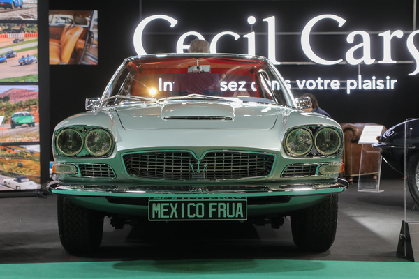 Maserati Mexico Frua (1968) - Chassis AM112003 / 112.1.103, auf dem Genfer Salon gezeigt - Rétromobile Paris 2024