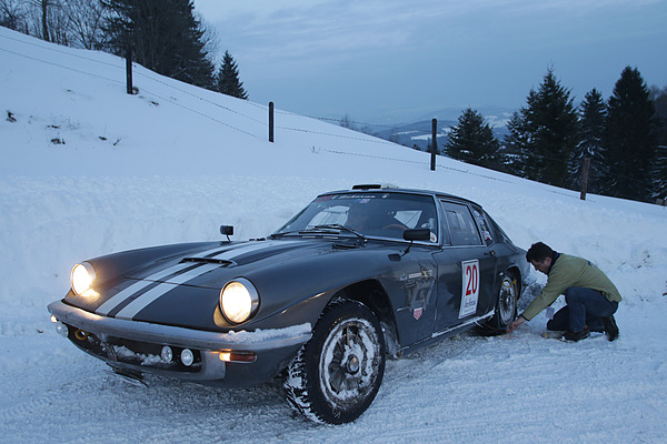 Maserati Mistral (1966) - an der Aflenzer Winterclassic 2013