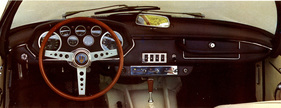 Maserati Mistral (1966) - elegantes Interieur