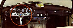 Maserati Mistral (1966) - elegantes Interieur