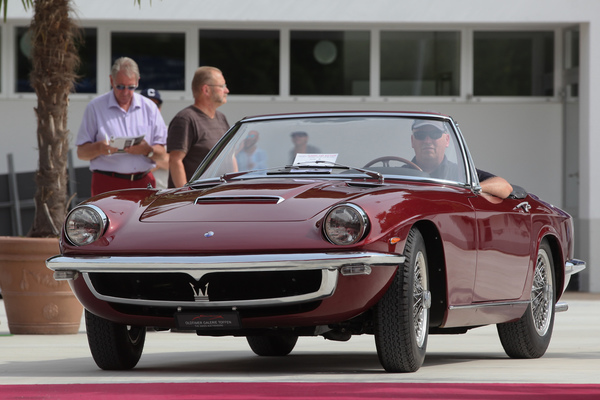 Maserati Mistral 3700 Spyder (1964) - als Lot 51 an der Versteigerung der Oldtimer Galerie auf dem Dolder am 16. Juni 2018