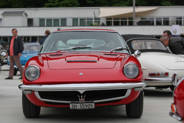 Maserati Mistral - Design von Pietro Frua (Dolder Classics Mai 2018)
