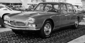Maserati Quattroporte (1963) - Vorstellung auf dem Turiner Autosalon 1963