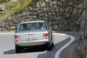 Maserati Quattroporte (1967) - bei der Überquerung des Flüelapasses an der Passione Engadina 2019