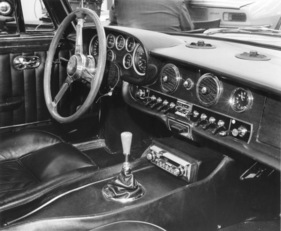 Maserati Quattroporte (1969) - Amaturenbrett des von Frua gestalteten ersten Quattroporte