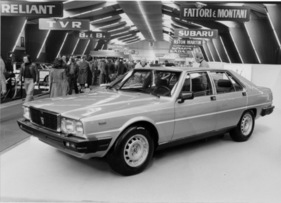 Maserati Quattroporte (1980) - debütierte bereits 1975 in Genf - Genfer Autosalon 1980