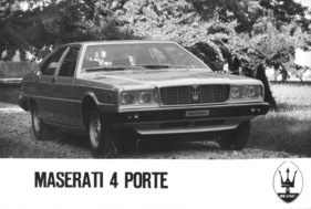 Maserati Quattroporte (1981) - äusserlich kaum verändert