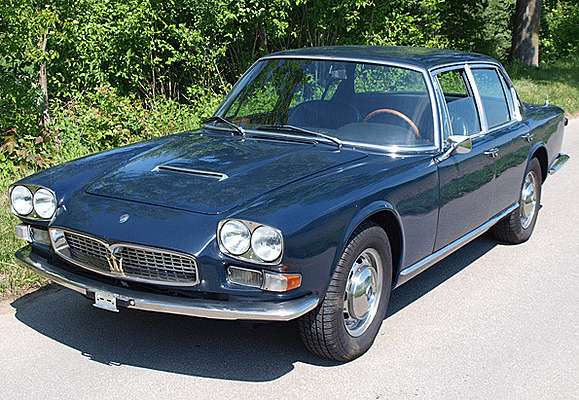 Maserati Quattroporte I (1967) - angeboten an der No-Limit-Auktion der Oldtimer Galerie Toffen vom 17. September 2011