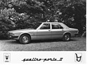 Maserati Quattroporte II (1975) - keine Serienherstellung für die Gandini-Version von Bertone