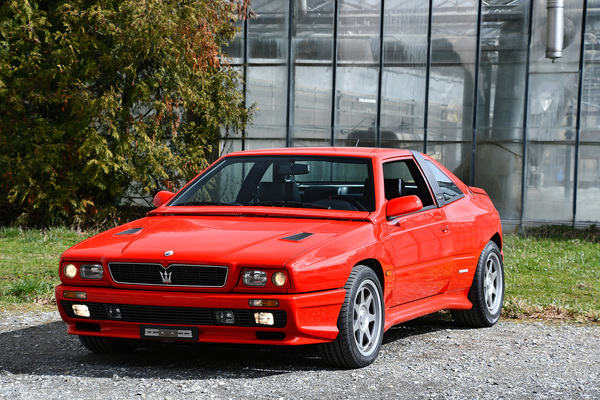 Maserati Shamal (1992) - gemeldet als Lot 037 an der Versteigerung der Oldtimer Galerie in Toffen am 30. März 2019