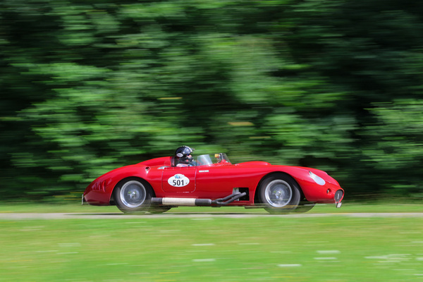 Maserati Sport 450 S (1959) - Startfeld 5 "Vorkriegs- und historische Sportwagen" - Oldtimer GP Brugger Schachen 2024