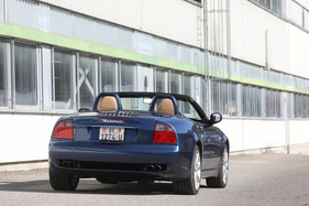 Maserati Spyder Cambiocorsa (2003) - das Heck ist anders gezeichnet als beim Coupé