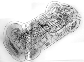 Maserati Tipo 60/61 (1960) - Frontmotorsportwagen in der Durchsicht