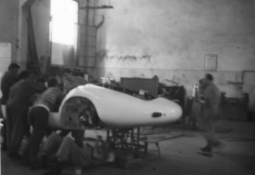 Maserati Tipo 61 (1960) - der Dreiliter-Frontmotor-Sportwagen im Aufbau