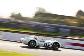 Maserati Tipo 61 'Birdcage' (1959) - Fahrer Mark Hales - Sussex Trophy - Goodwood Revival 2014