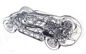 Maserati Tipo 63 (1962) - Mittelmotor-Birdcage mit Vierzylinder