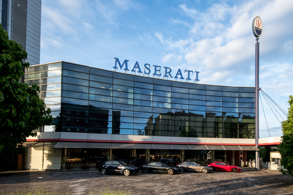 Image: Maserati celebrates its 105th anniversary - The Maserati headquarters in 2019.