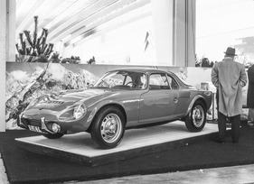 Matra-Bonnet Djet 5 (1965) - Mittelmotorsportwagen mit Kunststoffkarosserie, hiess früher René Bonnet Jet - Genfer Automobilsalon 1965