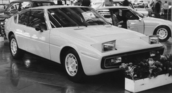 Matra-Simca Bagheera (1973) - attraktives Mittelmotor-Coupé mit drei Sitzen nebeneinander - Internationale Automobilausstellung (IAA) in Frankfurt 1973