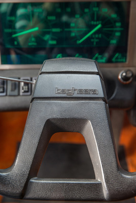 Matra-Simca Bagheera (1974) - Einspeichen-Lenkrad, spezifisch für den Bagheera