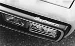 Bild: Matra-Simca Bagheera (1974) - Scheinwerfer und Emblem