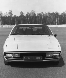 Matra-Simca Bagheera (1974) - ab Werk nur mit einem Aussenspiegel