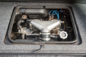 Matra-Simca Bagheera (1974) - quer eingebauter Vierzylindermotor, bauähnlich zum 1308 GT