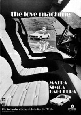 Matra-Simca Bagheera (1975) - Werbung "The Love Machine"