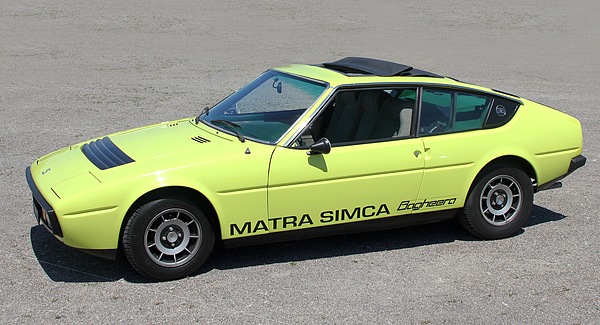 Bild: Matra-Simca Bagheera - erhielt einst die goldene Zitrone, hier am OSMT Juli 2011