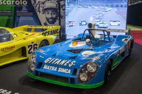 Matra Simca MS 670 B (1974) - in der Pescarolo-Sonderschau - Rétromobile Paris 2020