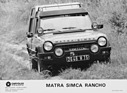 Matra Simca Rancho (1978) - unterwegs abseits der Asphaltstrasse