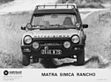 Matra Simca Rancho (1978) - unterwegs auf staubigen Pfaden
