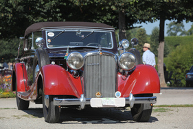 Maybach SW 38 (1938) - Spohn Cabriolet viertürig, Messefahrzeug IAA 1938 - Classic-Gala Schwetzingen 2021