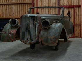 Maybach SW-38 Drophead Coupé (1939) - offered as lot 299 at the Bonhams Les Grandes Marques du Monde au Grand Palais Paris auction on February 3, 2022