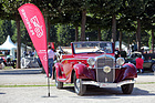 Maybach SW 38 Karbiolett (1937) - wirbt auch für das Museum PS.Speicher - Classic-Gala Schwetzingen 2021