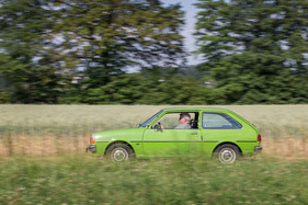 Mazda 323 1300 (1978) - kein Ausbund an aerodynamischen Qualitäten