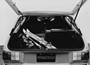 Mazda 323 (1977) - einzeln umklappbare Rücklehne für mehr Variabilität